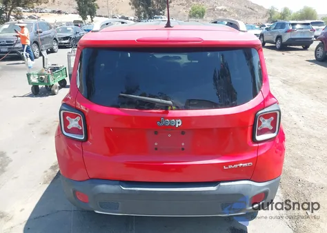 2016 Jeep Renegade Limited from USA, damaged, VIN ZACCJADT1GPC84330